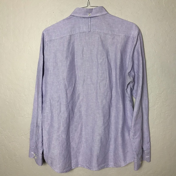 Banana Republic Striped Button Down Shirt - Picture 4 of 4